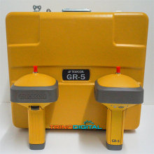 Topcon GR-5 GPS Dual Digtal UHFII Base & Rover RTK