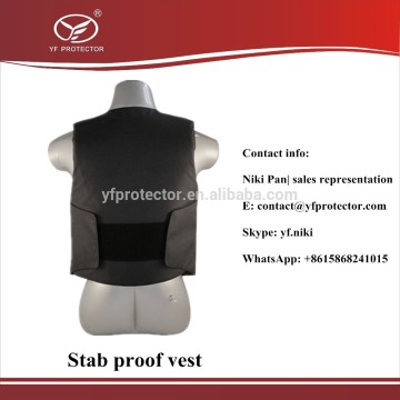 self defense security knife resistance vest for army use