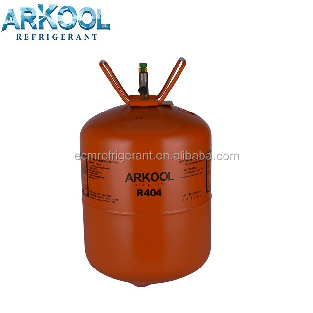 10.9kg r404a gas refrigerant gas r404a price low for sale CE refillable cylinder