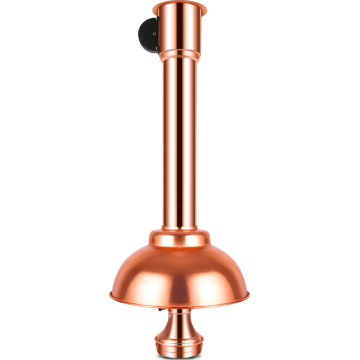 Korean BBQ Exhaust Pipe with Lighting