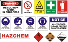 pvc board enamel aluminum warning Sign danger Sign Fire Safety Sign
