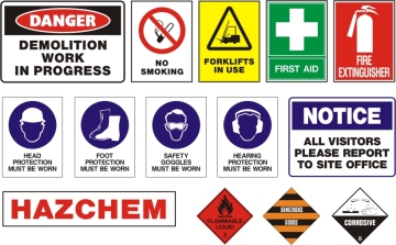 pvc board enamel aluminum warning Sign danger Sign Fire Safety Sign