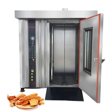 Used Convection Rotary Oven for Bakery - Industry 32 Tray Bread Bake Rotate Equipment