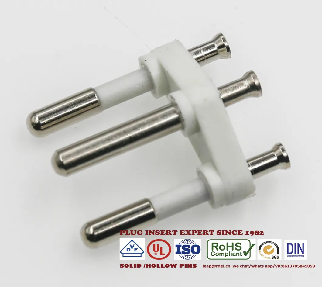 Brazil Plugs Insert Hollow Pins 4.8mm 4.0mm Inmetro