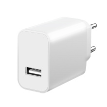 Cargador de pared USB de un puerto 12W para teléfono / iPad 2.4A