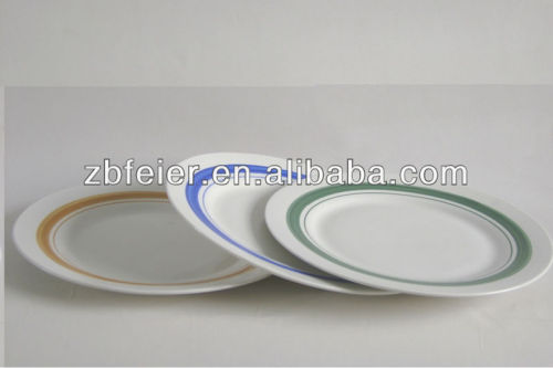 ceramic plate, decal plate