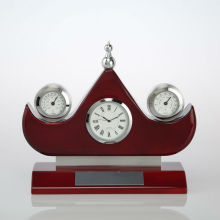 Barometer thermometer hygrometer clock A6046