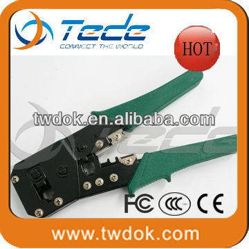 Cable terminal crimping tools