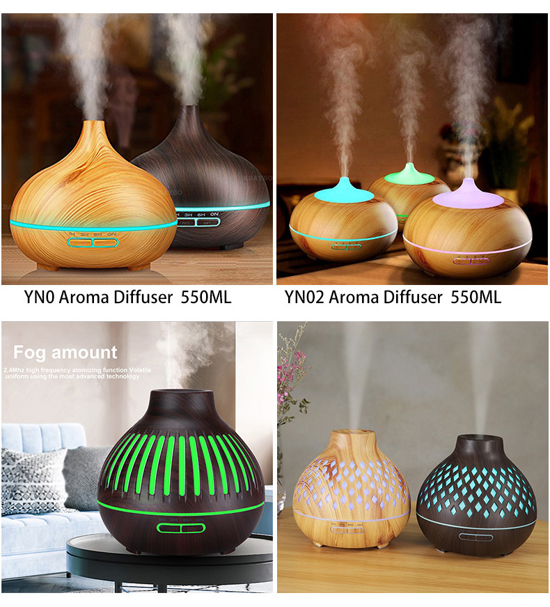 Oil humidifier diffuser