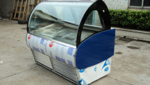 Xsflg Gelato Show Cases Refrigerated
