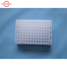 Plastic 96-well test tube cell culture processing plate
