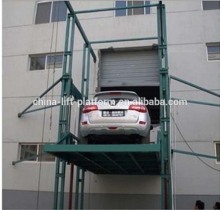 vertical Car parking system 4 mast auto lift used in garage