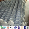 Valla de malla de alambre de enlace de cadena cubierta de PVC personalizado