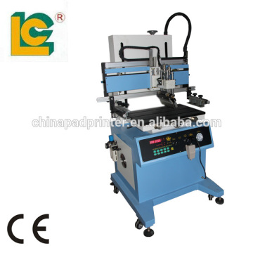 Plane table screen printing machine with vacuum screen printing machine for solar cell logo printing machine