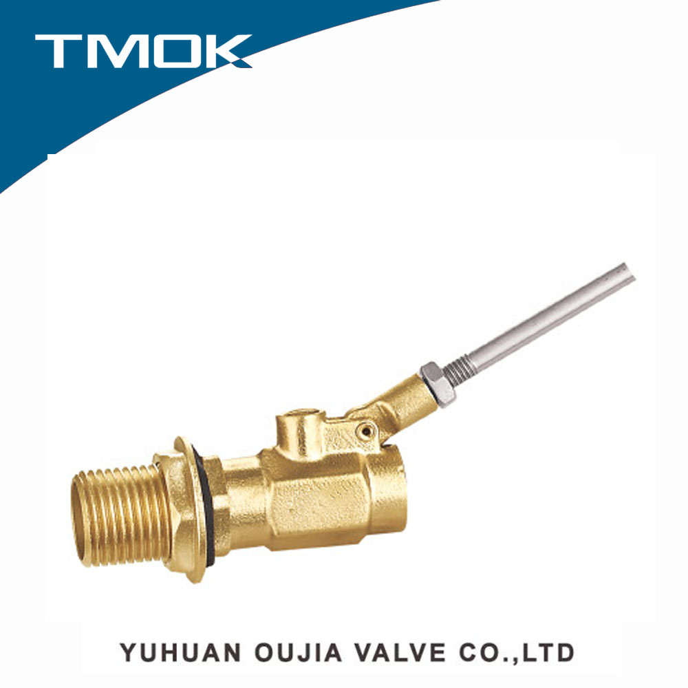 Top wholesale handwheel water tank brass float ball valve