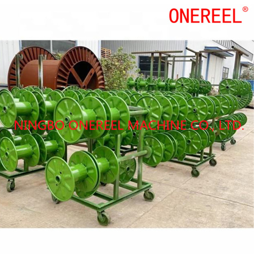 Empty Industrial Steel Cable Reel Punching Drum Bobbin