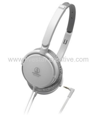 Cheap Audio Technica On The Ear Ath-fc707 White Headphones 