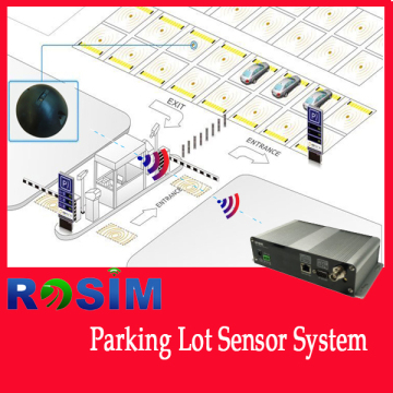 Wireless Parking Lot Sensor System with Parking Space Detector for Smart Parking Guidance