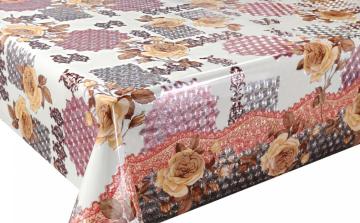 Square 3D Laser Coating Tablecloth
