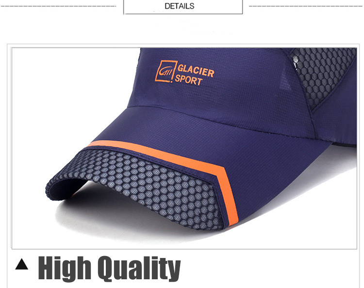 Best Dry Fit Mesh Sport Hat Custom Men's Tennis Cap Running Hat/Cap