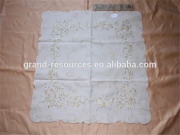 Satin round tablecloth