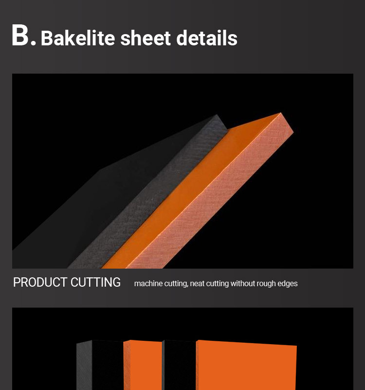 Customized Epoxy Phenolic Sheet Bakelite Insulation Board