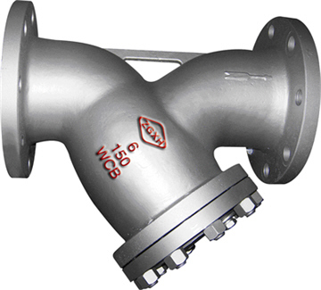 Industrial Y Pattern Strainer:BS 1873, ASME B16.34