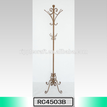 Antique Standing Tree Shaped Metal Coat Rack