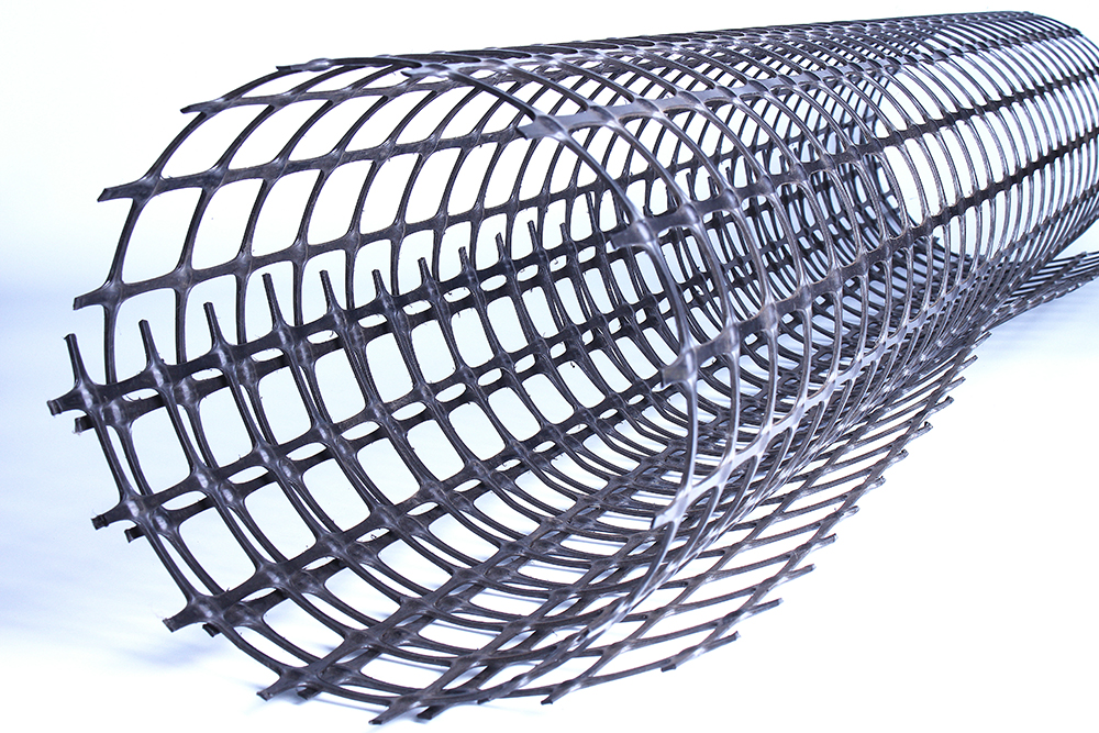 Plastic geogrid