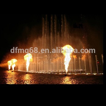 Outdoor Music Fire Spray Fountain