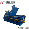 Scrap Old Car Heavy Metal Baler Machine