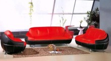 modern leather sofa, upholstery leisure sofa, stylish seat