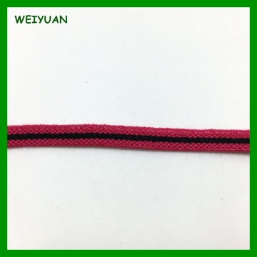 Factory supply flat elastic shoelaces kids neon