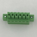 3.81mm female terminal block with locking flanges