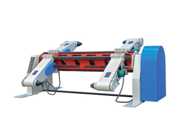 mechanical shaftless paper holder