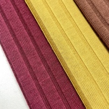 100% Polyester 190GSM Knit Stripe 8*2 Ribbed Fabric