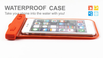 2015 new arrivial phone case waterproof /smart phone case /Waterproof case with string