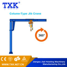 Compact Design 5 ton Jib Crane, swing arm lift crane
