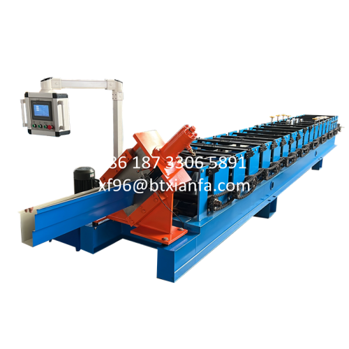 roof metal downspout gutter roll forming machine