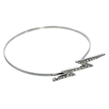 Designer lady's fashion with CZ diamond silver necklace 2012