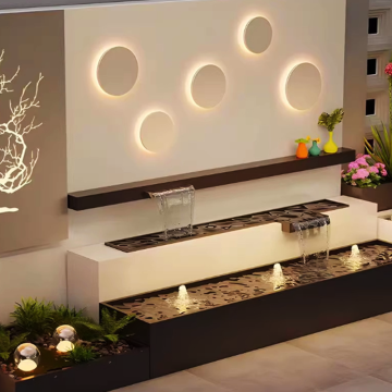 Modern Water Feature Wall