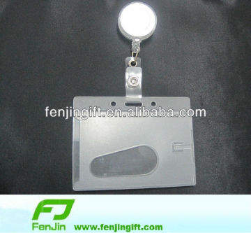 clear plastic bank card holder