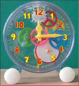 D880 my firs clock  Colorful clocks for educational toys Toy