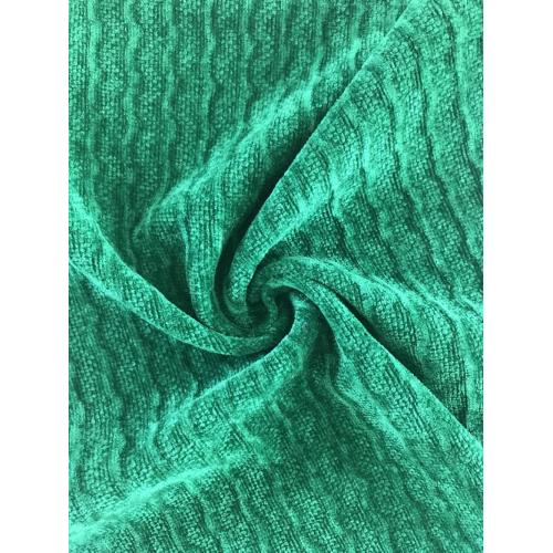 Chenille Jacquard Knitted Clothing Fabric