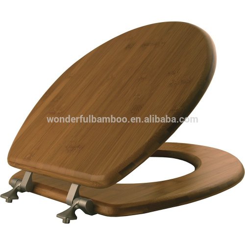 100% Pure Bamboo Toilet Seat Cover Set, Wood toilet seat, Eco-friendly toilet seat