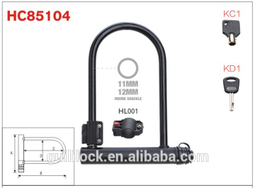 Bike U-Lock,U Lock,Shackle Lock HC85104