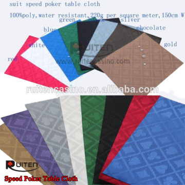 Suited Poker Table Speed Cloth Poker Layout Poker Table Fabric
