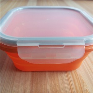 Square Shaped Silicone Folding Crisper