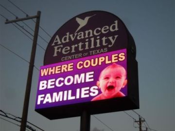 advertising led pannel