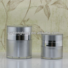 Round acrylic airless jar